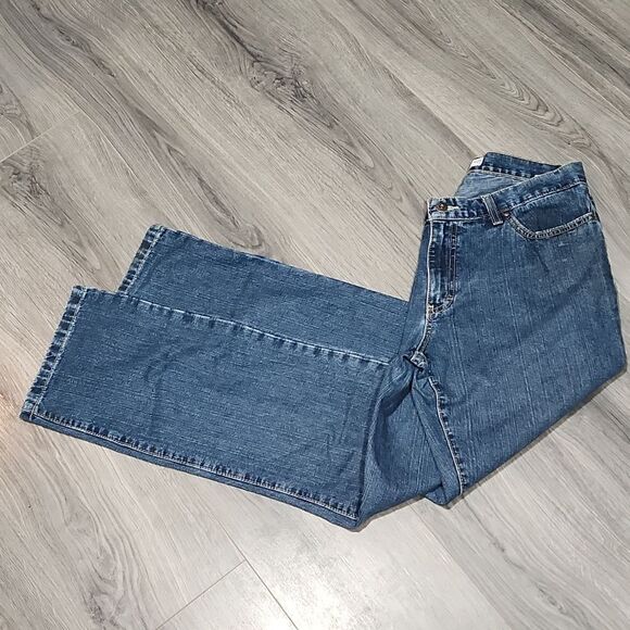 Tommy Hilfiger Vintage Med Blue Mom Straight Leg Jeans - Picture 2 of 9